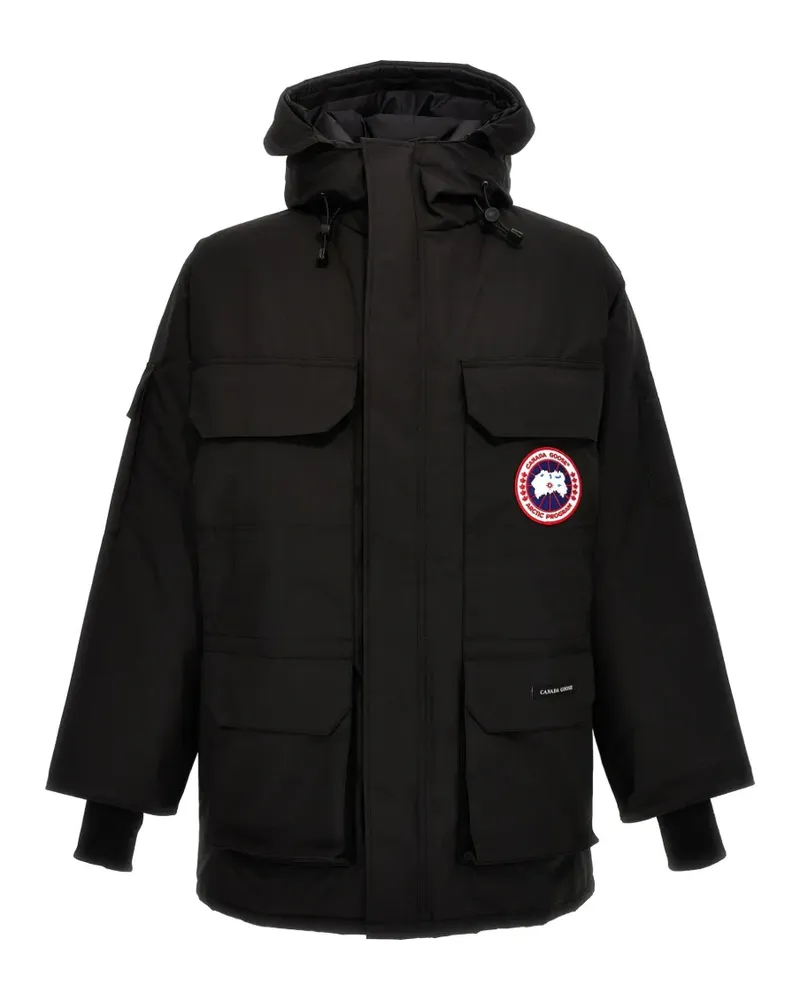 Canada Goose Expedition Kapuzenparka - Schwarz Schwarz