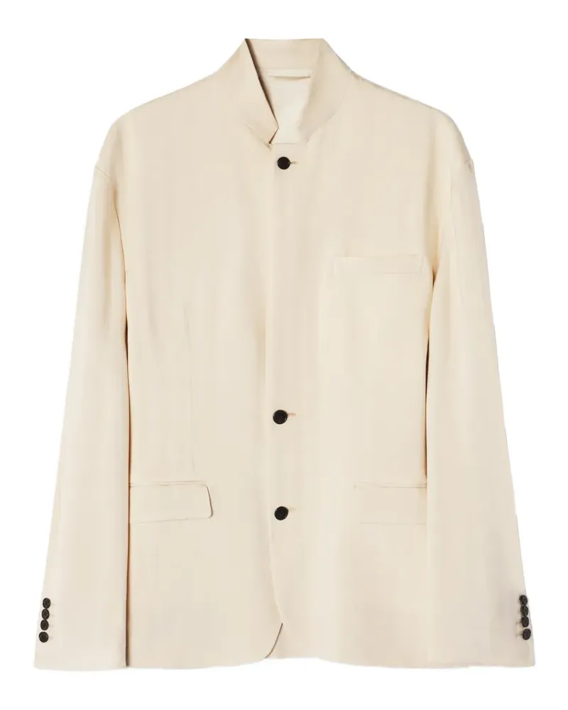 Lanvin Sakko mit Knopfverschluss - Nude Nude