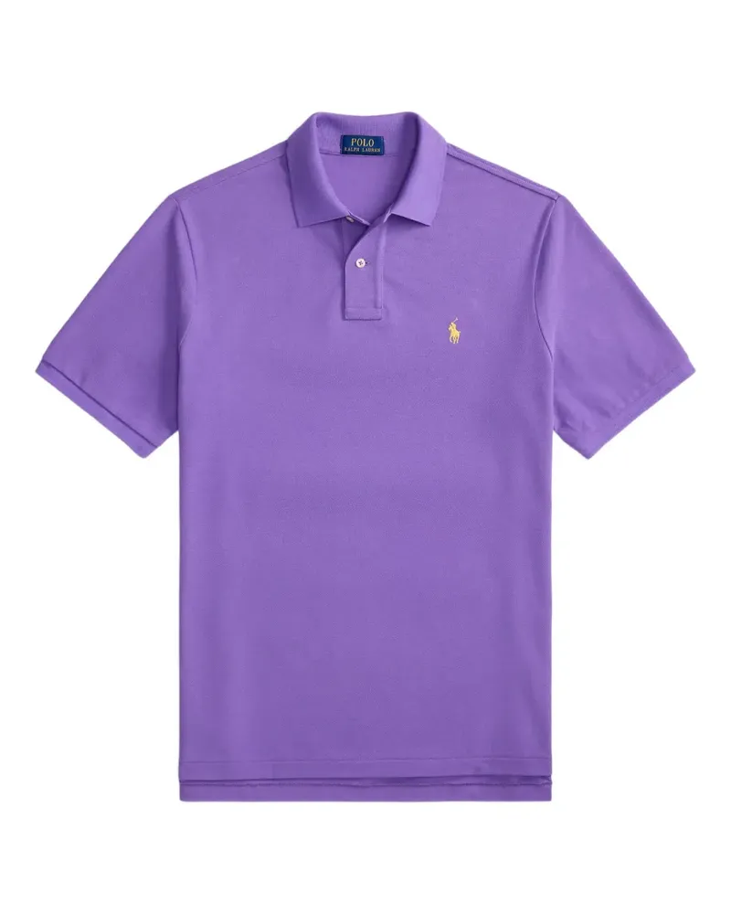 Ralph Lauren Poloshirt mit Polo Pony-Stickerei - Violett Violett