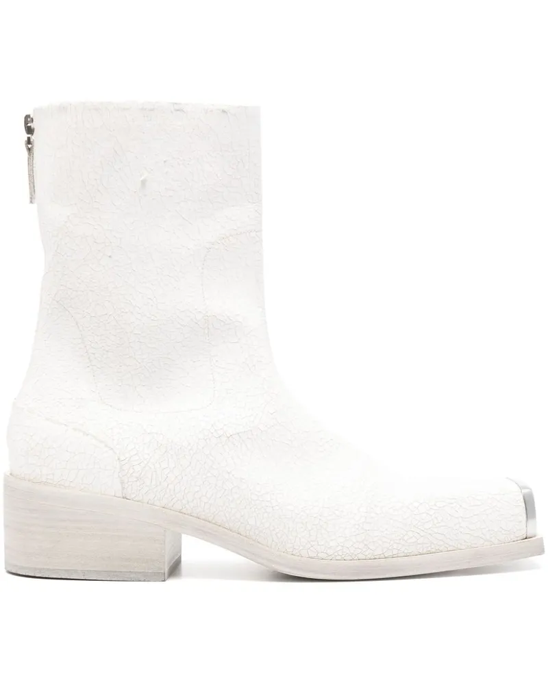 Marsèll Stiefeletten mit Metallkappe - Weiß Weiß