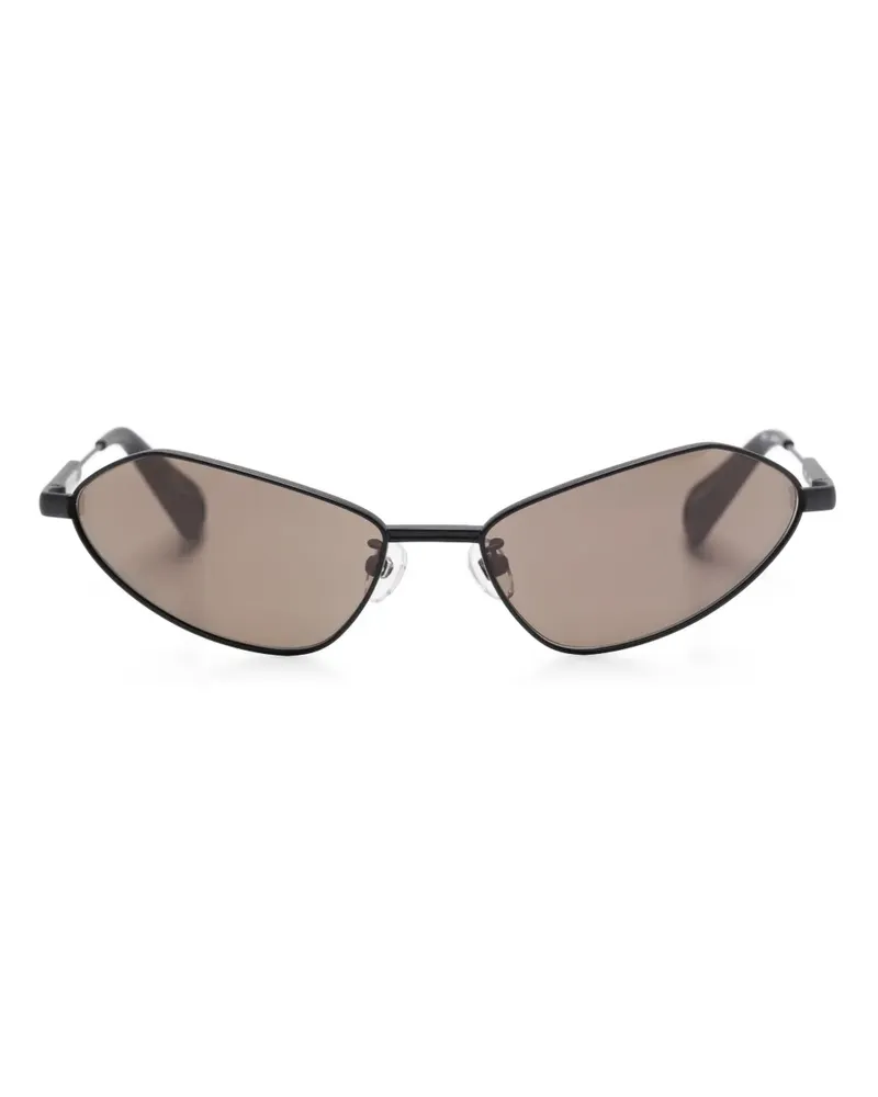 Jacquemus Bambino Metal Sonnenbrille - Schwarz Schwarz