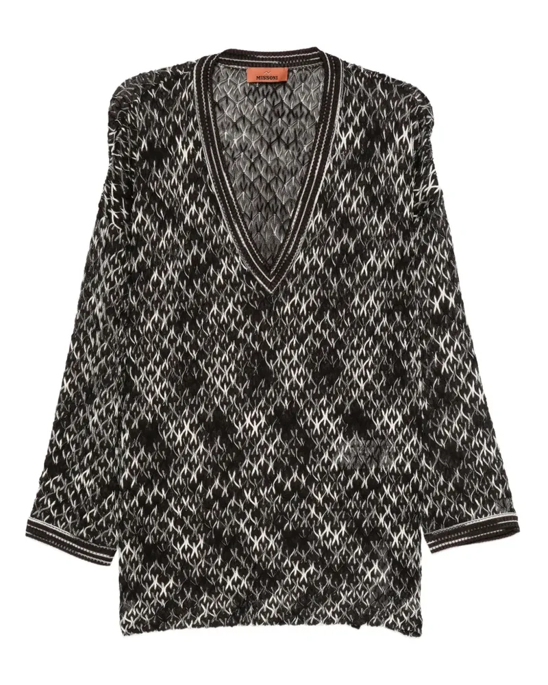 Missoni Pullover mit geometrischem Muster - Braun Braun