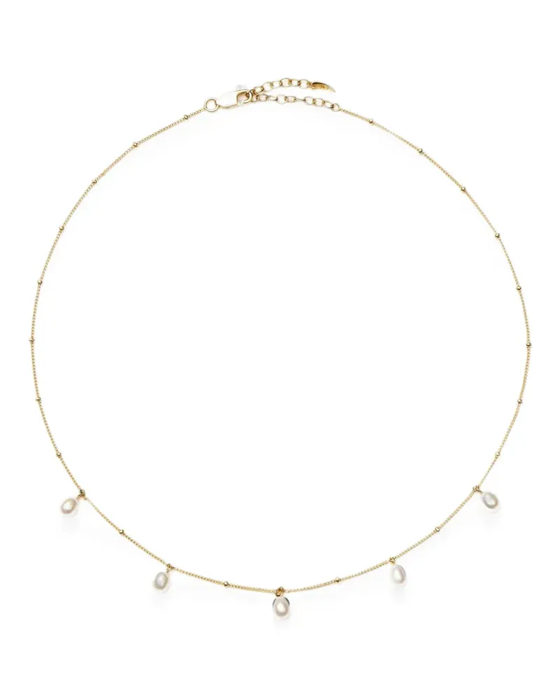 Missoma Baya pearl-embellished choker necklace - Gold Gold