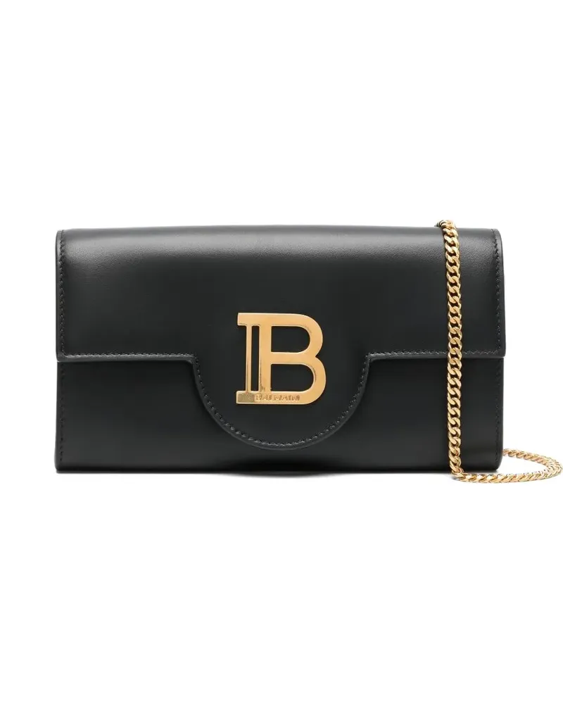 Balmain B-Buzz Clutch - Schwarz Schwarz