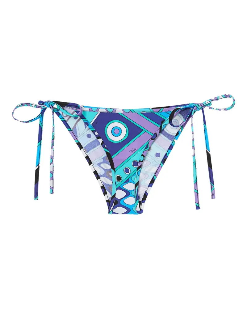 Emilio Pucci Bikinihöschen im Vivara-Print - Blau Blau
