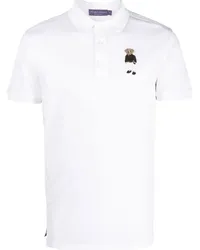 Ralph Lauren Poloshirt mit Polo Bear Weiß