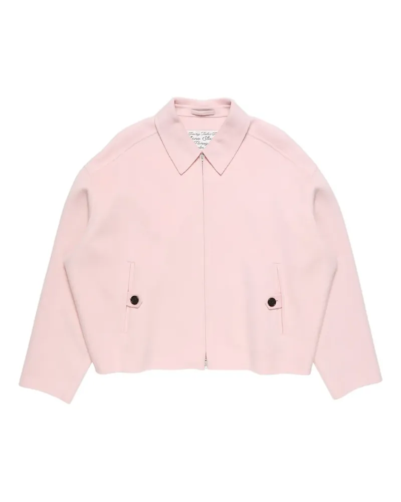 Acne Studios zip-up shirt jacket - Rosa Rosa