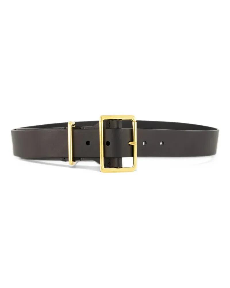Gabriela Hearst Marlene leather belt - Schwarz Schwarz