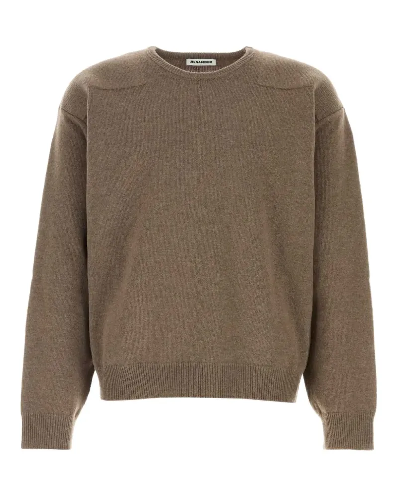 Jil Sander Pullover mit Rundhalsausschnitt - Braun Braun