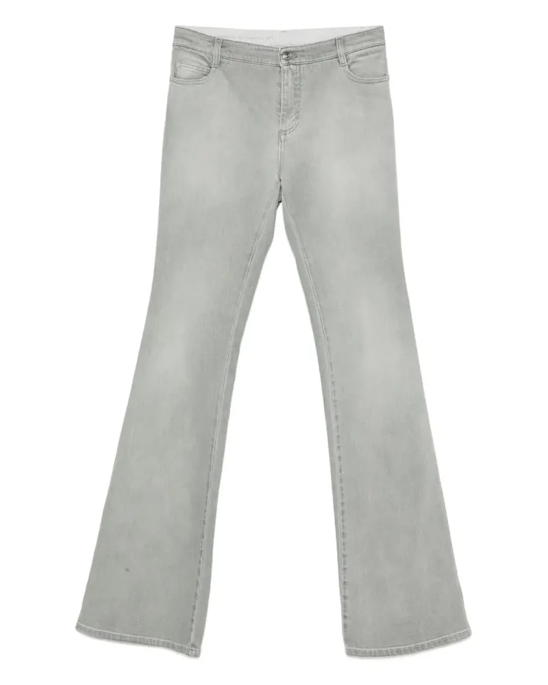 Ermanno Scervino Jeans mit ausgestelltem Bein - Grau Grau