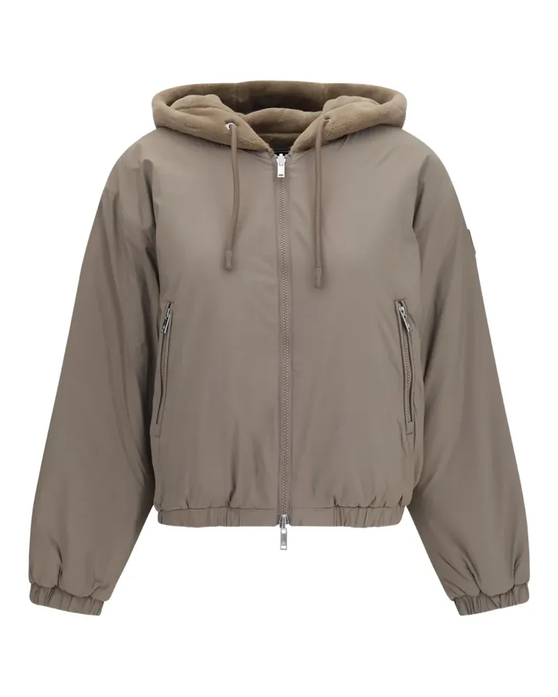 Moose Knuckles Eaton Bunny reversible faux-fur jacket - Grün Grün