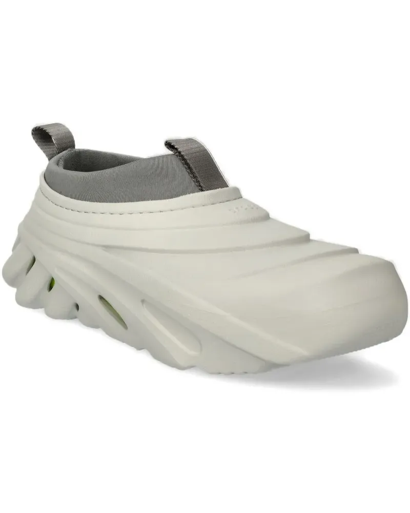 Crocs Pantoletten mit Design-Sohle - Weiß Weiß
