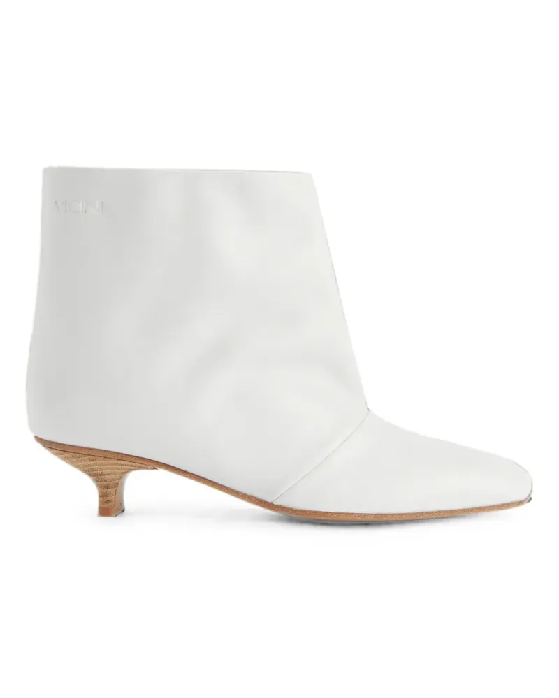 Giuseppe Zanotti pointed-toe ankle boots - Weiß Weiß