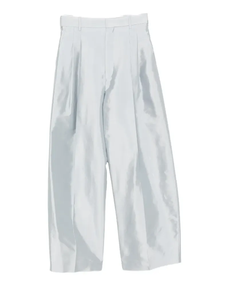 Carven Hose mit doppelter Falte - Blau Blau