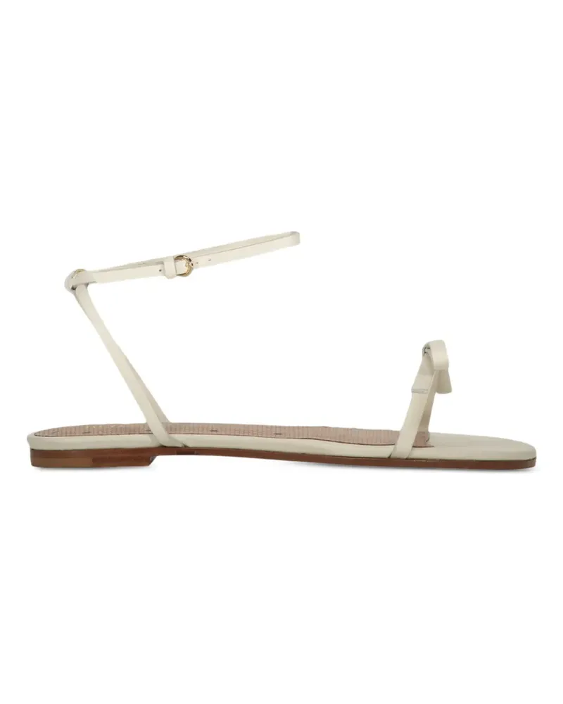 RED Valentino bow-detail buckle-fastening sandals - Nude Nude