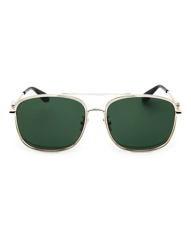 Roberto Cavalli geometric-frame sunglasses - Gold Gold