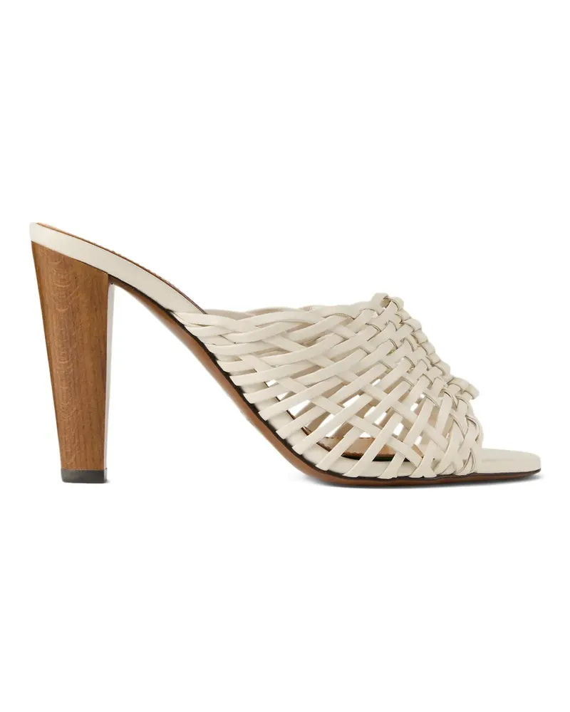 Ralph Lauren Gewebte Adela Mules - Nude Nude