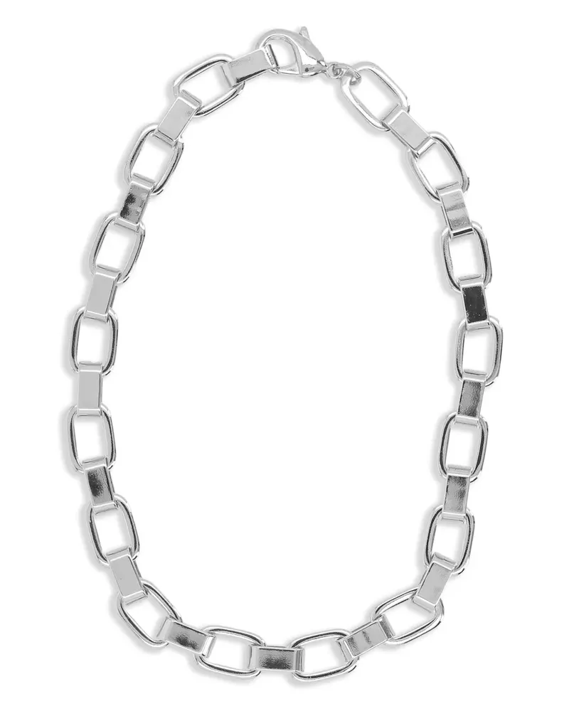 Federica Tosi Lace Emily Halskette - Silber Silber