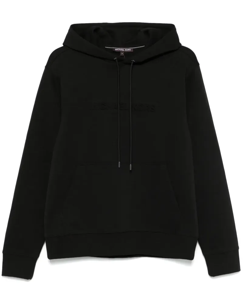 Michael Kors Hoodie mit Logo-Prägung - Schwarz Schwarz