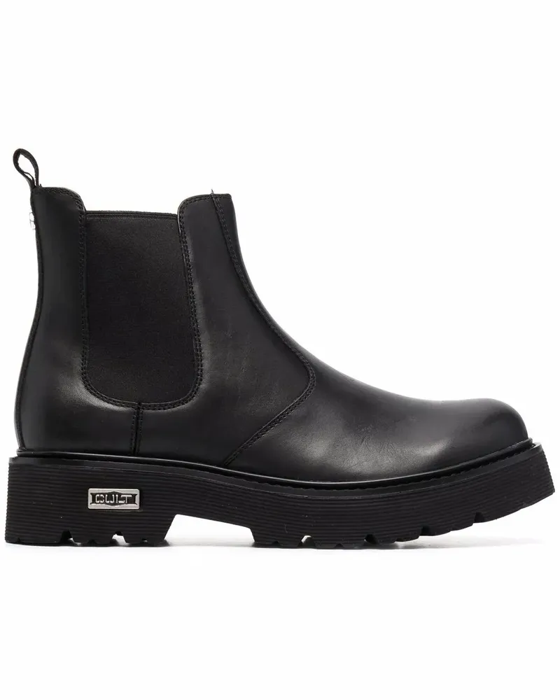 Cult Klassische Chelsea-Boots - Schwarz Schwarz