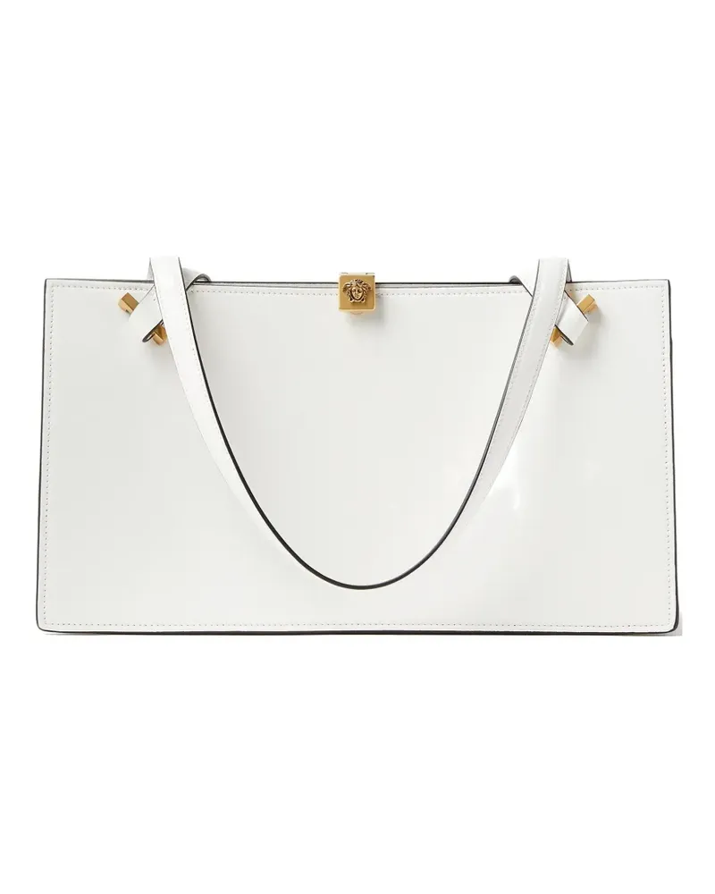 Versace Severine leather tote - Weiß Weiß