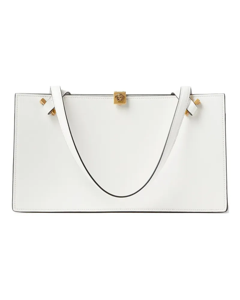 Versace Severine leather tote - Weiß Weiß