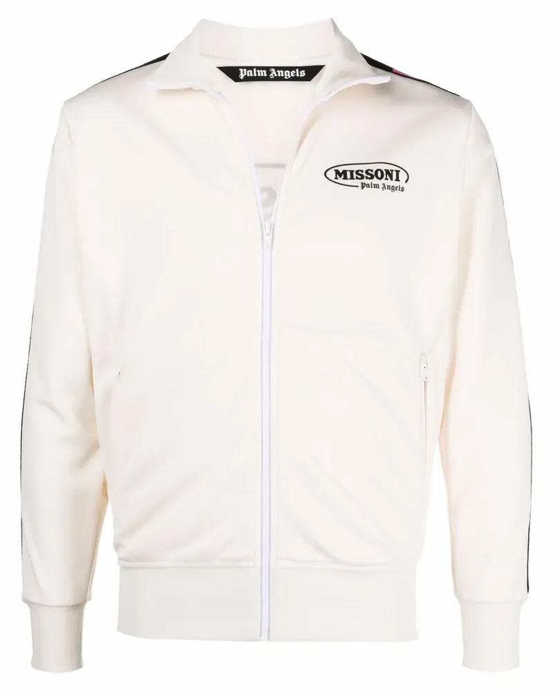 Palm Angels x Missoni Sport Jacke - Weiß Weiß