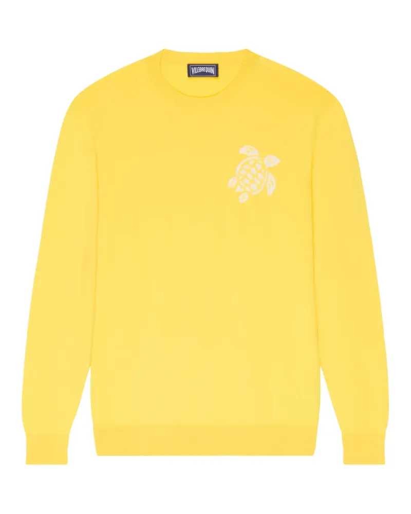 Vilebrequin Pullover mit Schildkröten - Gelb Gelb