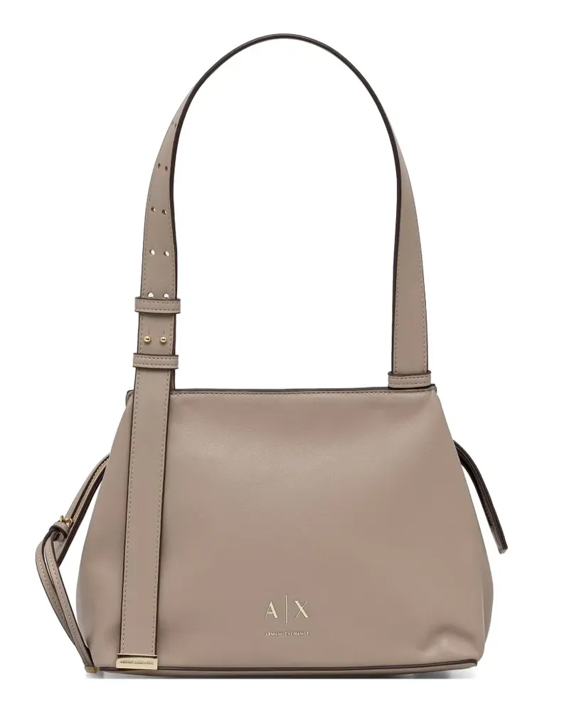 Armani Exchange Schultertasche mit verstellbarem Riemen - Nude Nude