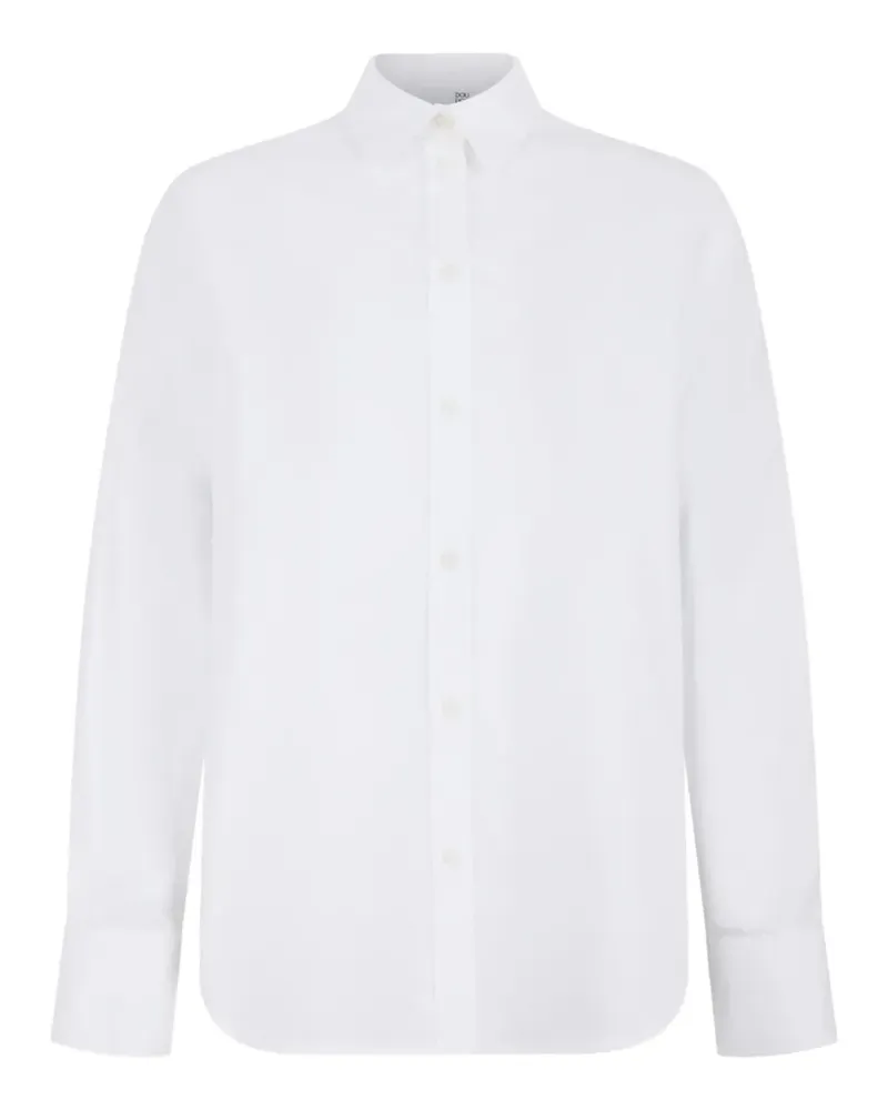 DOUUOD button-up long-sleeve shirt - Weiß Weiß