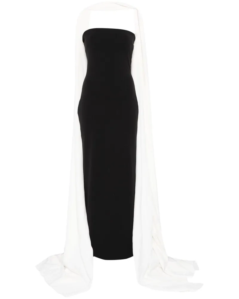 Solace London Ainhoa Abendkleid - Schwarz Schwarz