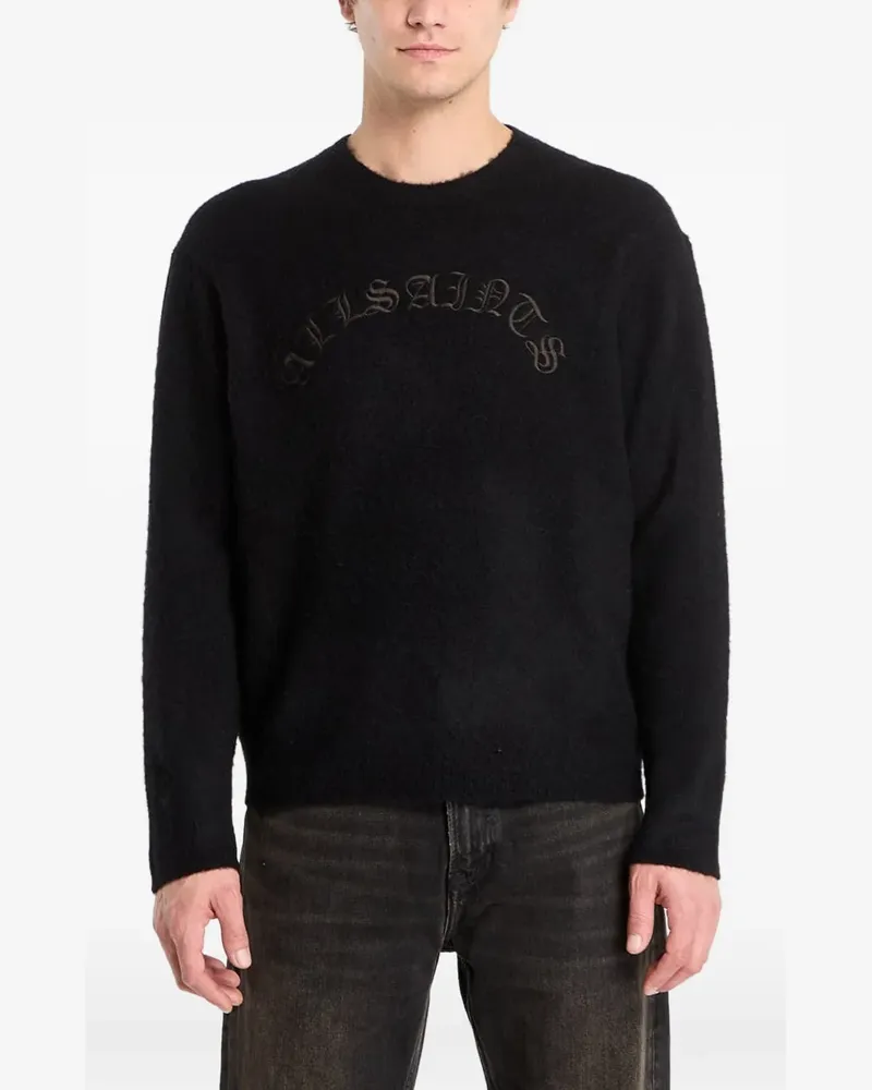 AllSaints Curv sweater - Schwarz Schwarz