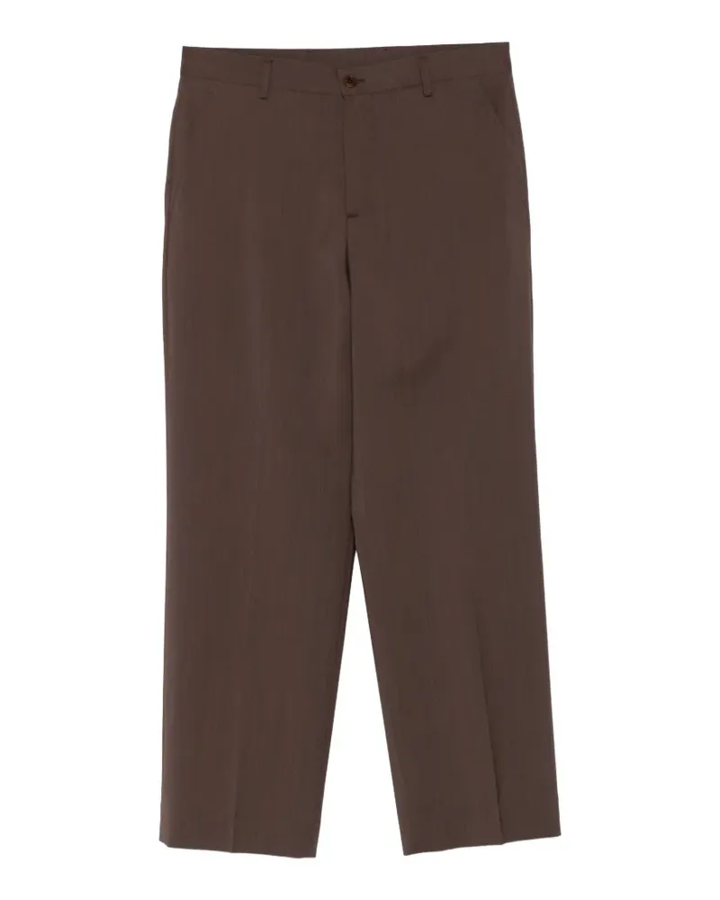 Costumein straight-leg trousers - Braun Braun