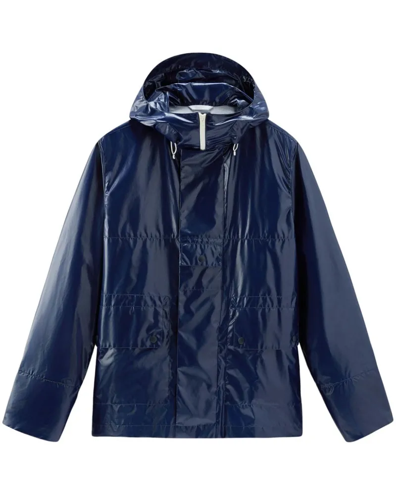 Woolrich Jacke mit Kapuze - Blau Blau