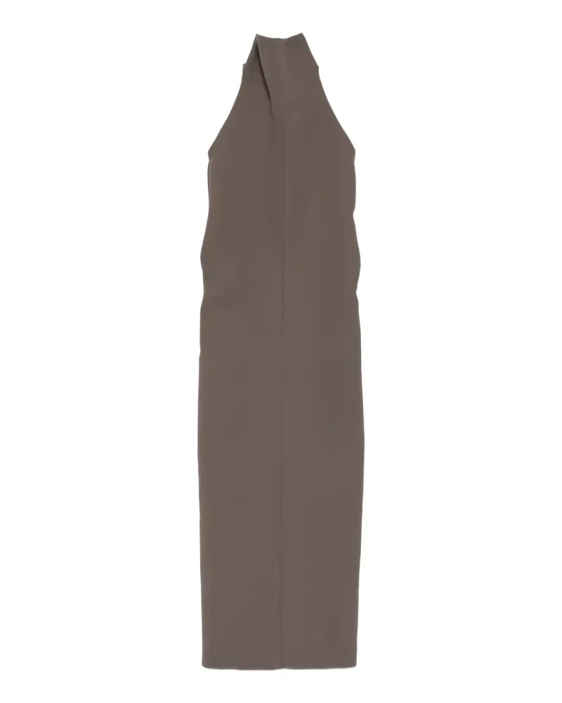 KHAITE Roxanne backless dress - Grau Grau