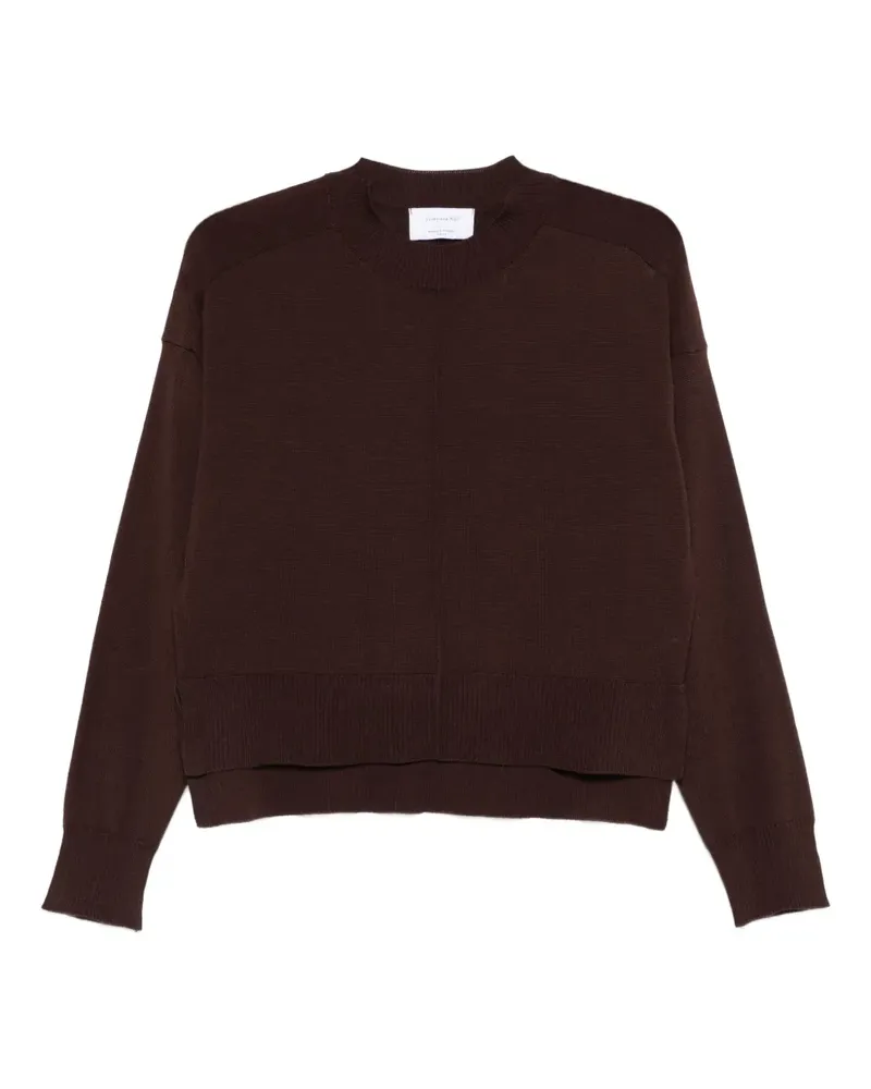 Daniele Fiesoli Pullover mit Rundhalsausschnitt - Braun Braun