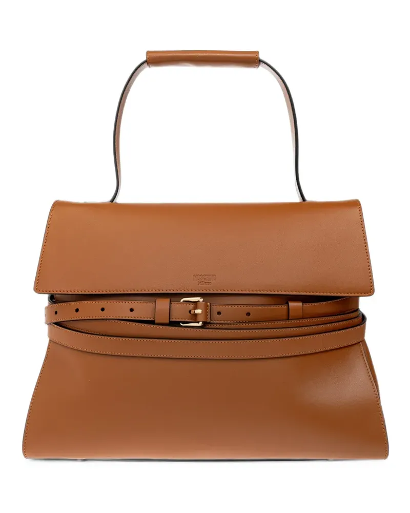 Moschino Tie Me bag medium - Braun Braun