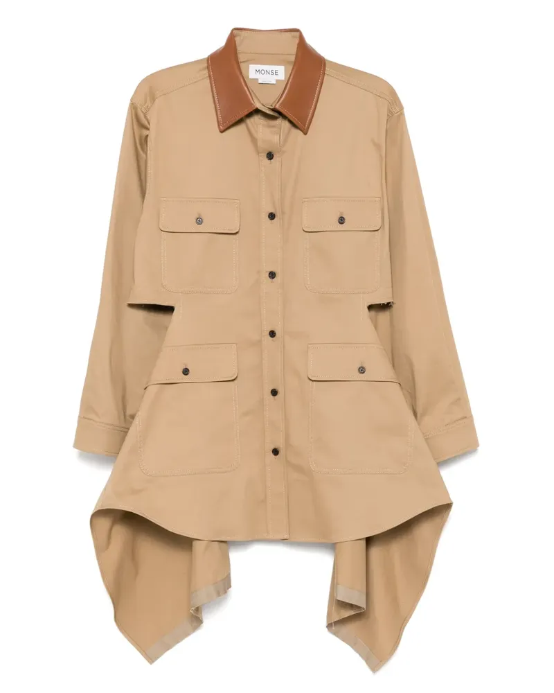 Monse Jacke im Deconstructed-Look - Braun Braun