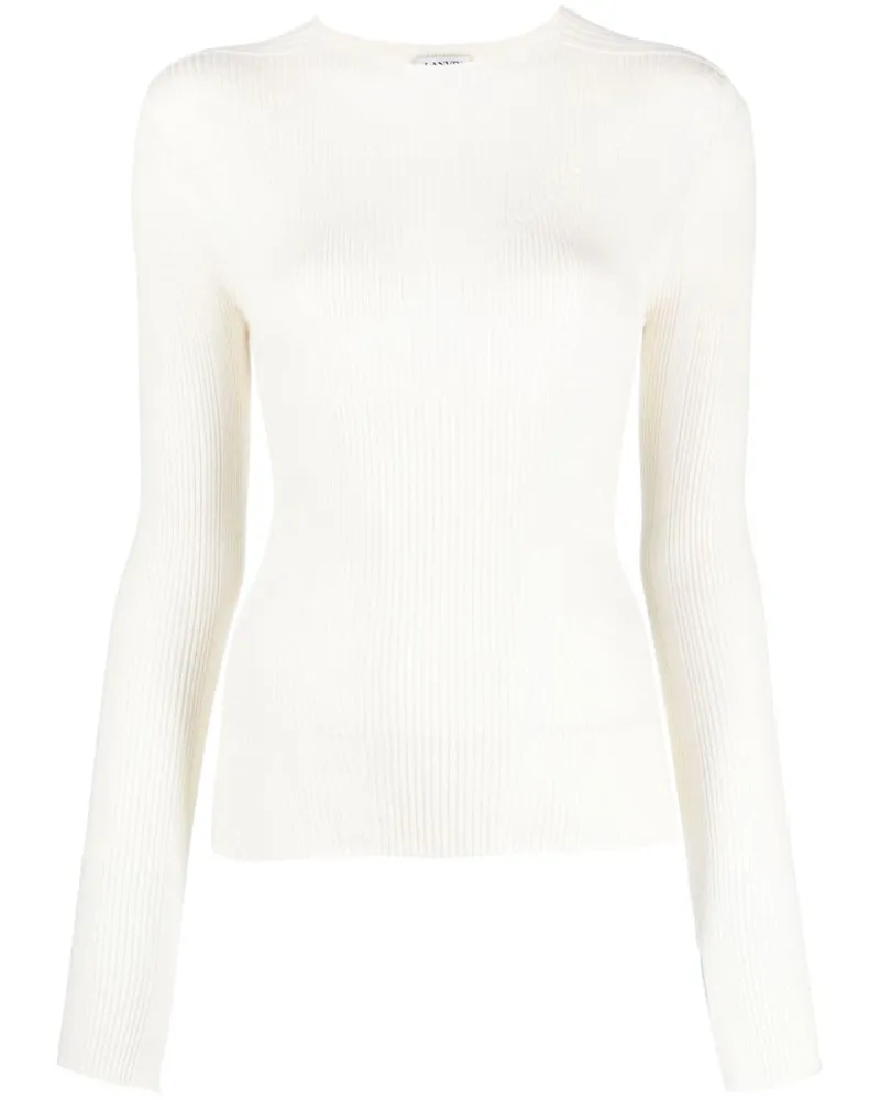 Lanvin Gestricktes Oberteil - Weiß Weiß