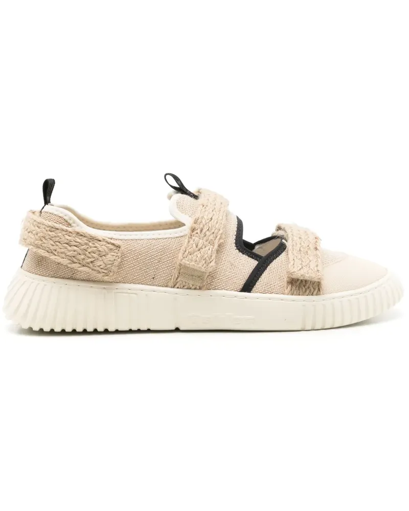 Osklen ARPX Balance Sneakers mit Klettverschluss - Nude Nude