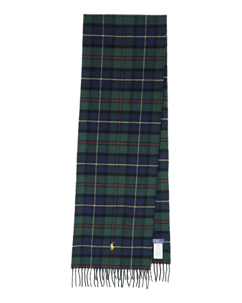 Ralph Lauren Schal mit Schottenkaromuster - Grün Grün