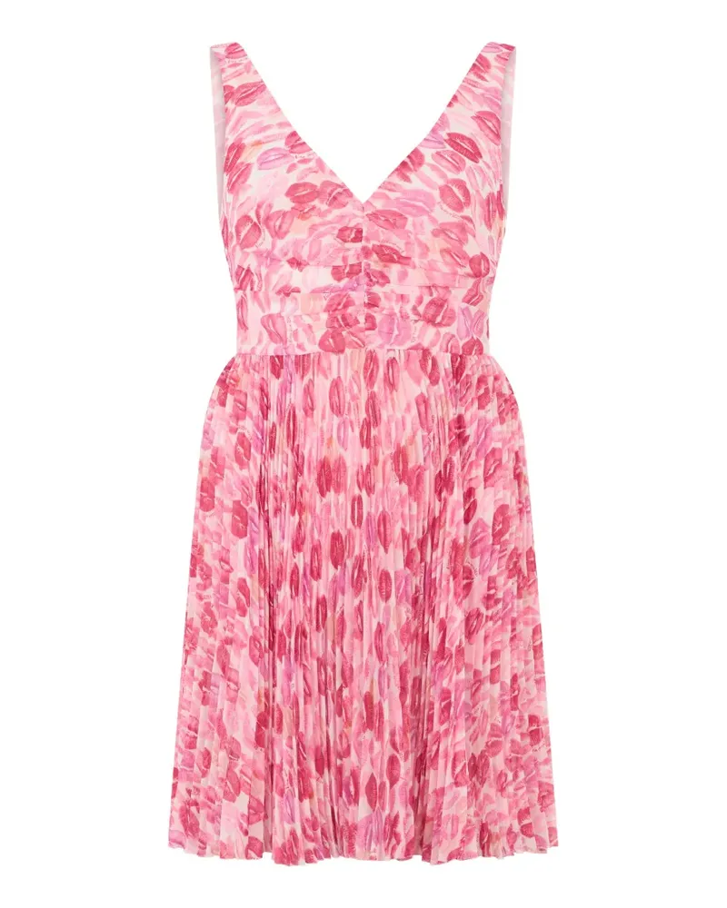 Valentino Garavani Kleid mit Print - Rosa Rosa