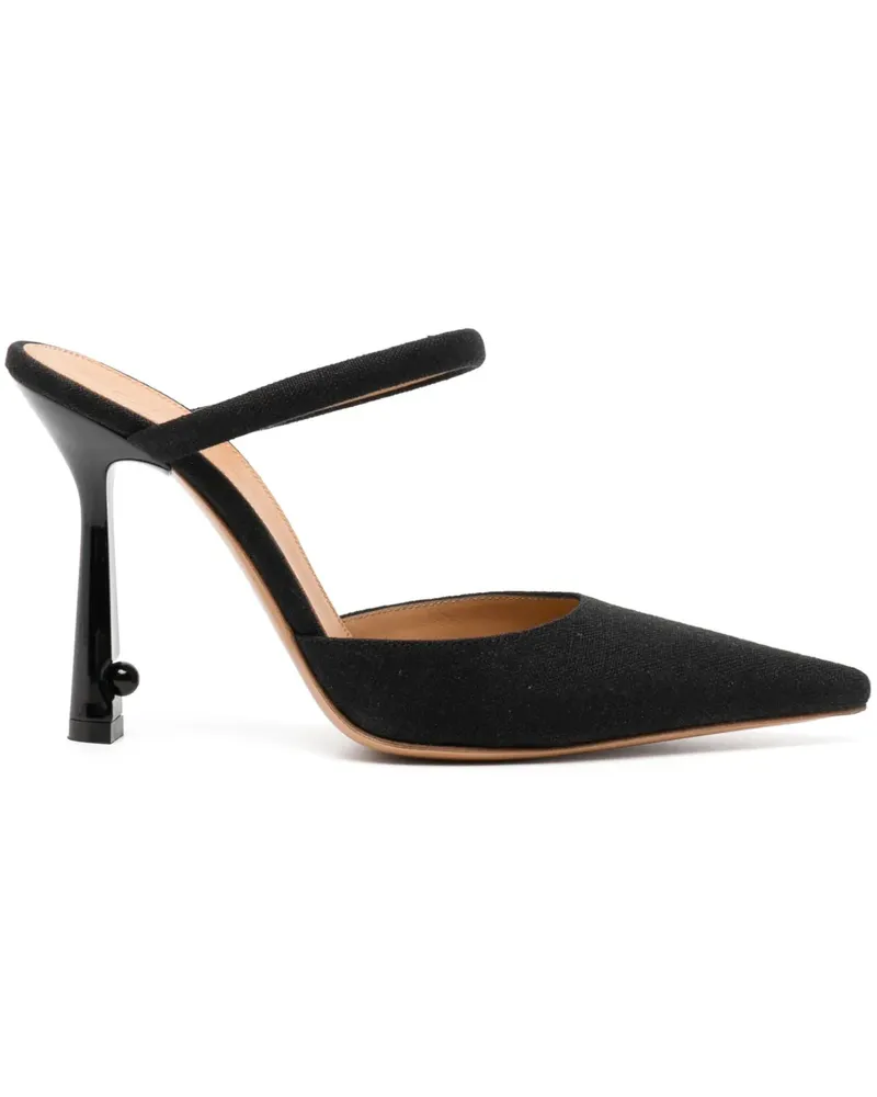 OFF-WHITE Lollipop Mules 100mm - Schwarz Schwarz