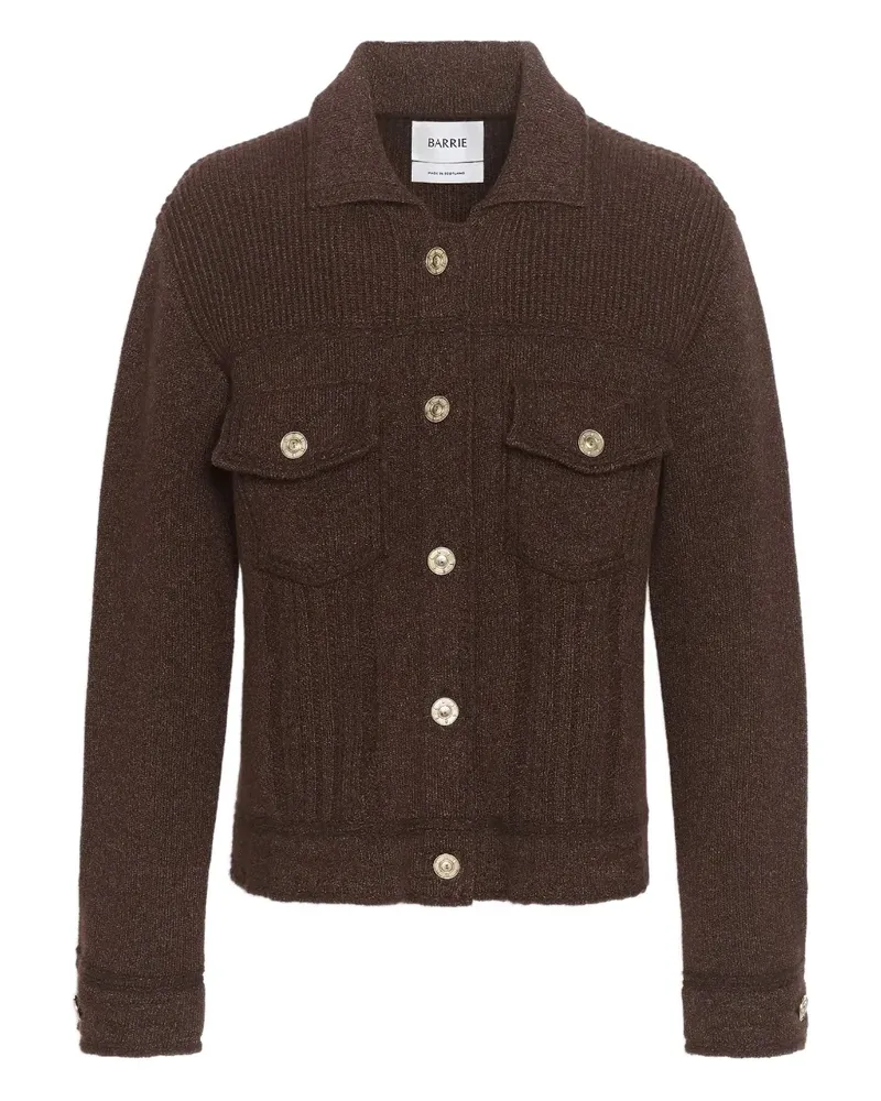 Barrie Gestrickte Jacke - Braun Braun