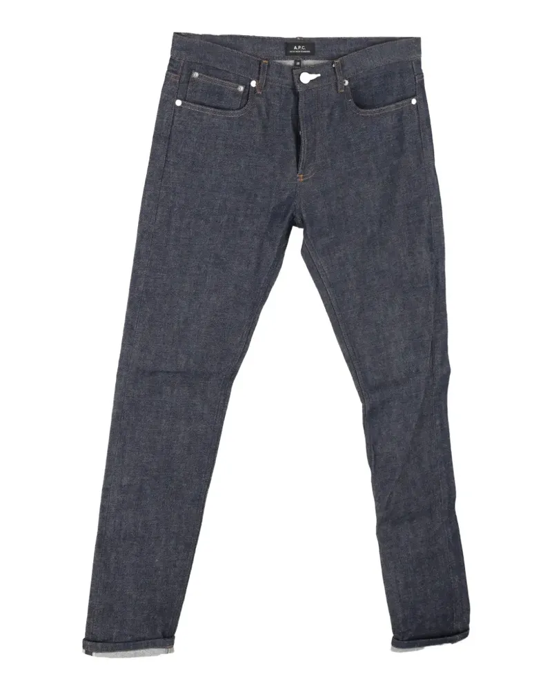A.P.C. straight-leg denim jeans - Blau Blau