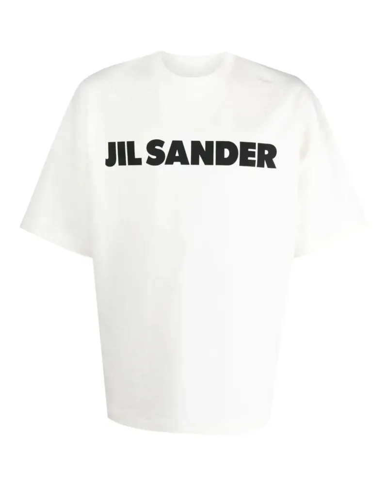 Jil Sander logo-print T-shirt - Weiß Weiß