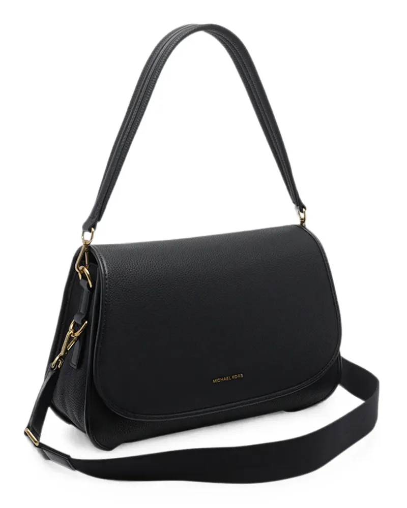 Michael Kors medium Holmes leather tote bag - Schwarz Schwarz