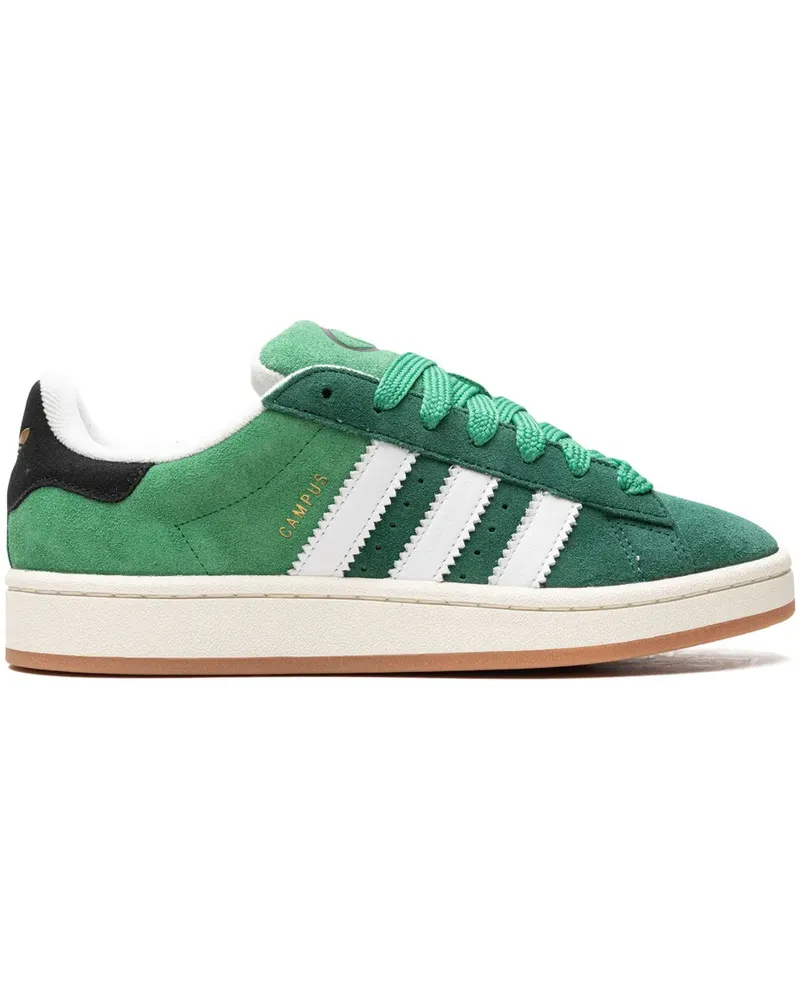 adidas Campus Sneakers aus Wildleder - Grün Grün