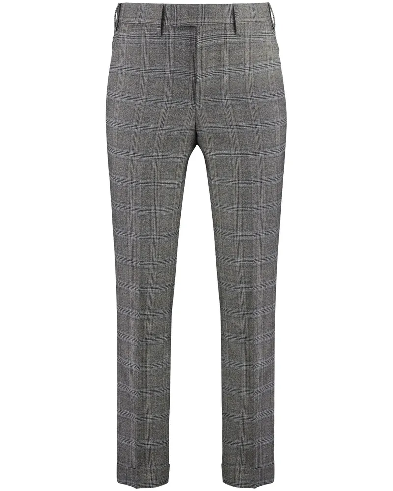 PT TORINO Pantaloni in lana vergine - Grau Grau