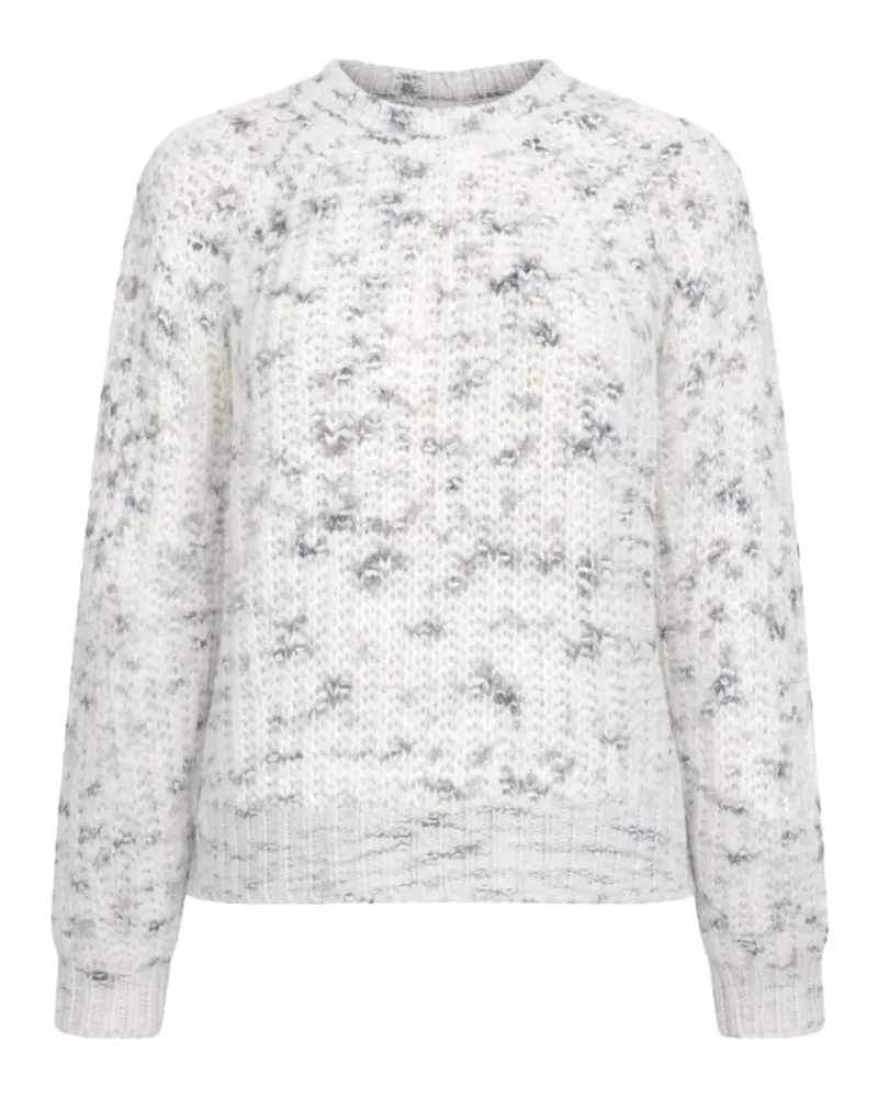 HUGO BOSS textured jumper - Weiß Weiß